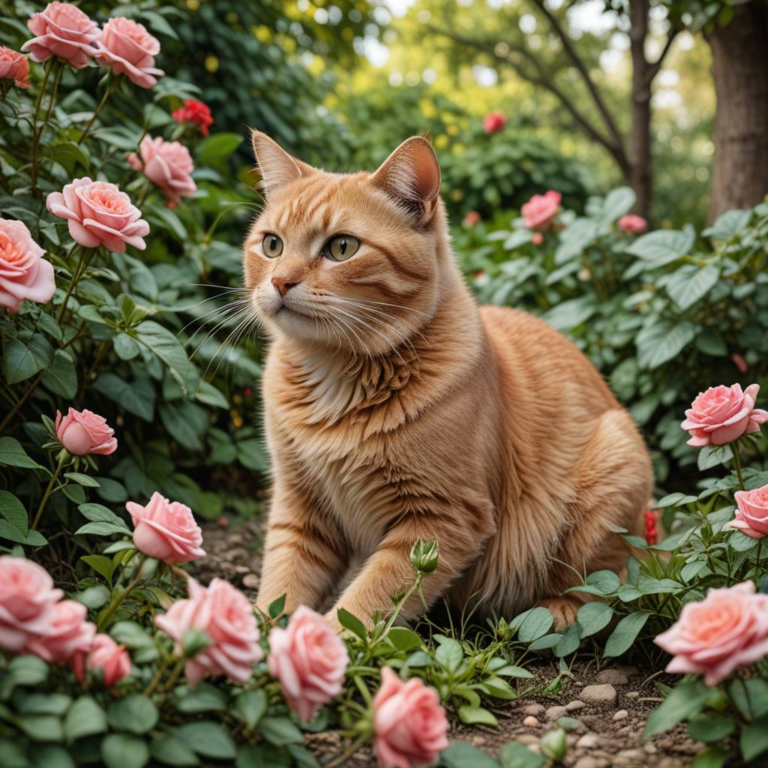 Are Roses Toxic to Cats?